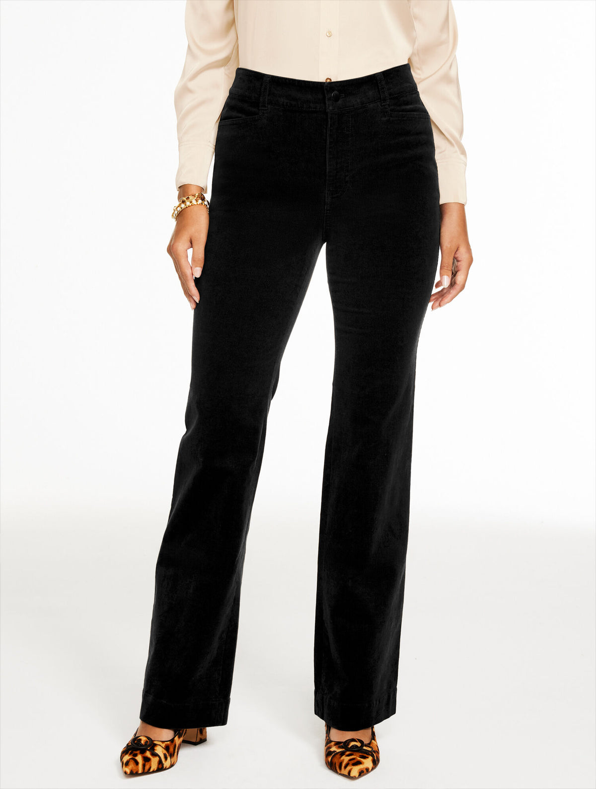 Talbots FLARE LEG STRETCH CORDUROY PANTS