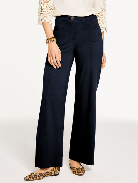 Talbots WIDE LEG PONTE PANTS