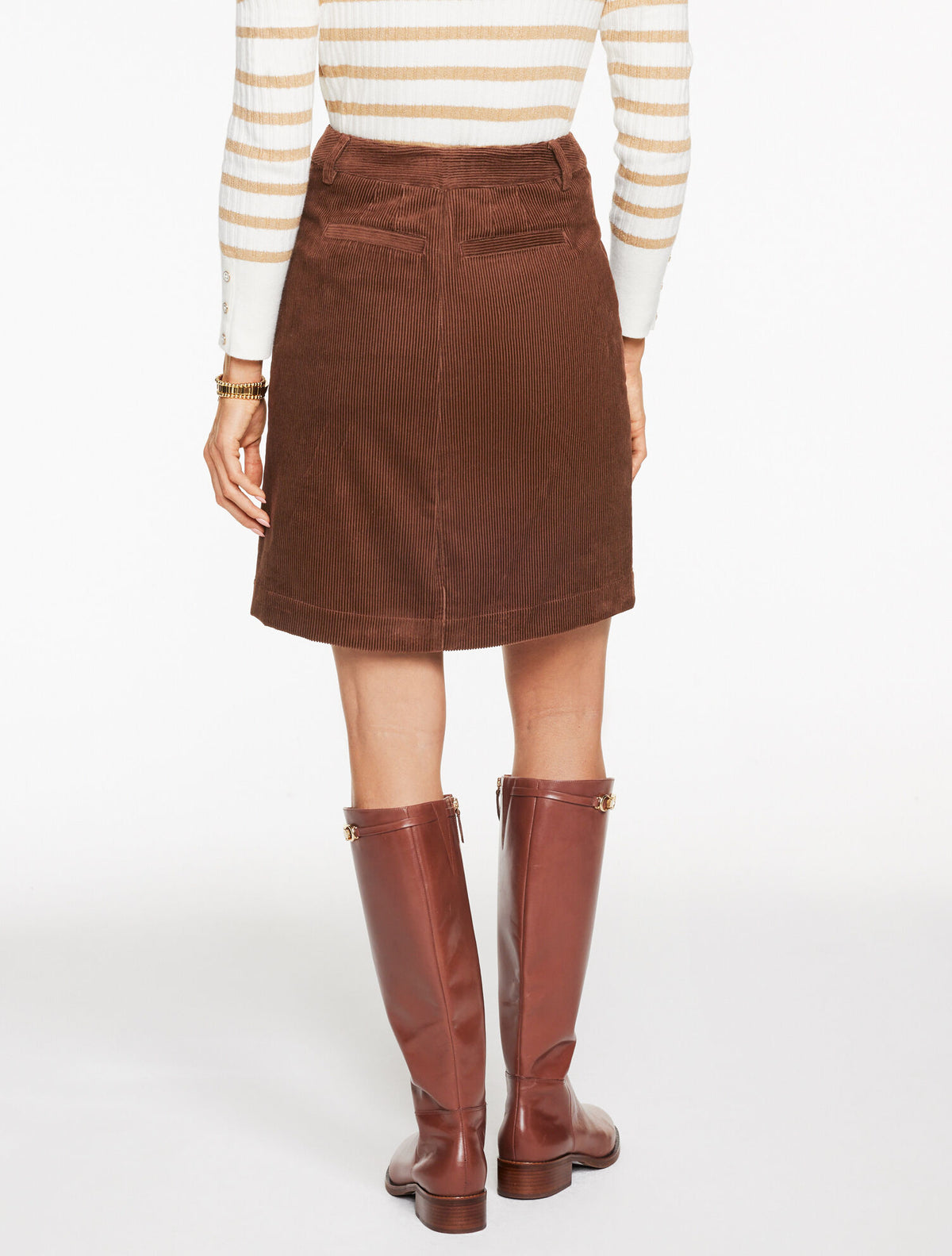 Talbots CORDUROY A-LINE SKIRT