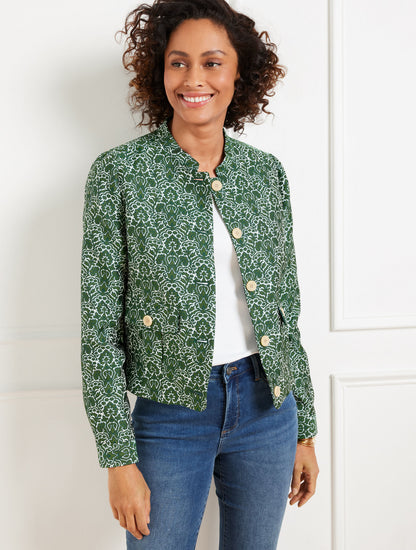 Talbots WOODLAND DAMASK JACKET