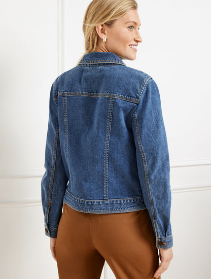 Talbots STUDIO CHORE JACKET - BROOKLYN WASH