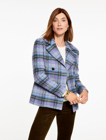 Talbots FESTIVAL PLUSH WOOL BLEND PEACOAT