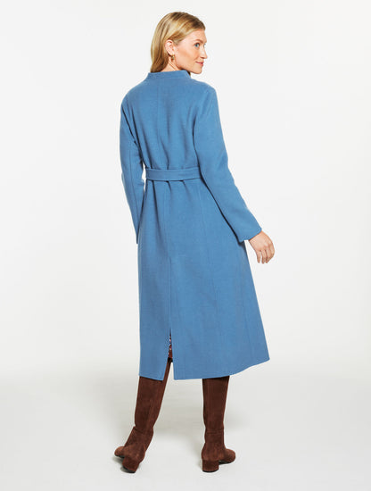 Talbots BELTED WOOL BLEND COAT