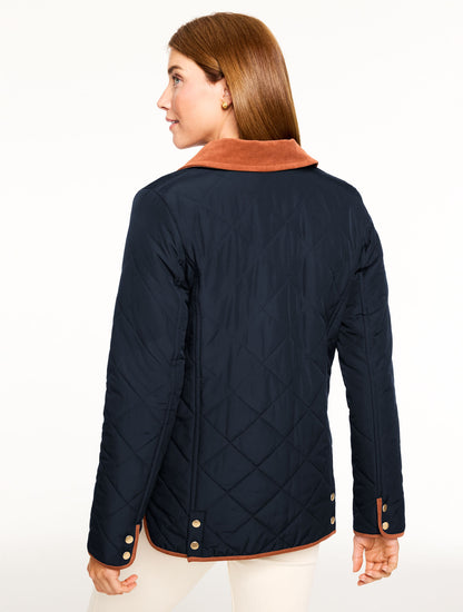 Talbots QUILTED BARN JACKET