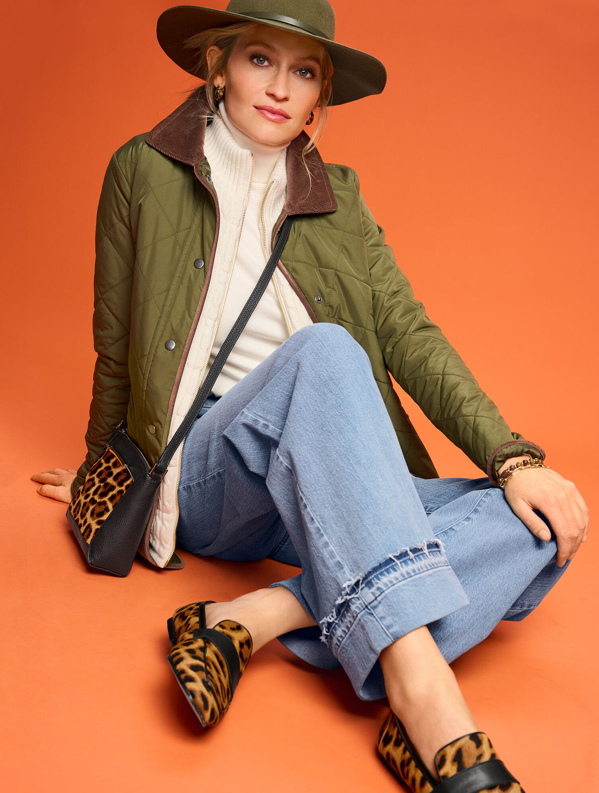 Talbots QUILTED BARN JACKET