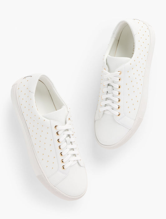 Talbots AUBREY STUDDED NAPPA SNEAKERS