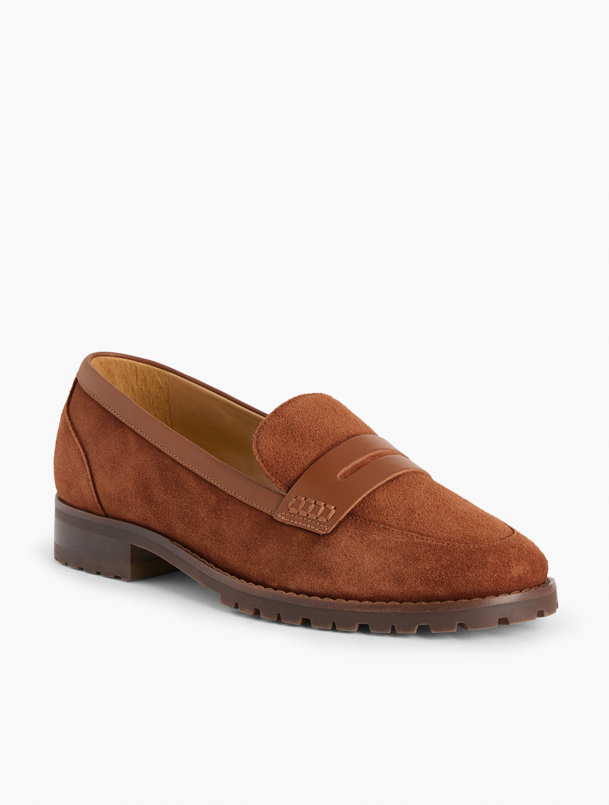 Talbots CASSIDY SUEDE PENNY LOAFERS