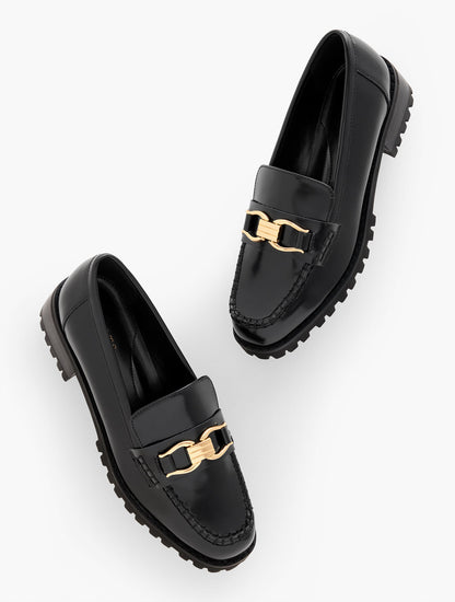 Talbots GIANNA LEATHER LOAFERS