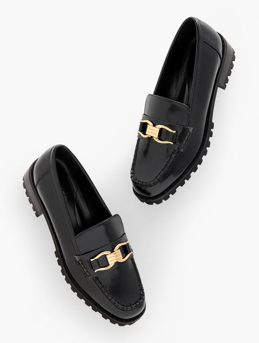 Talbots GIANNA LEATHER LOAFERS