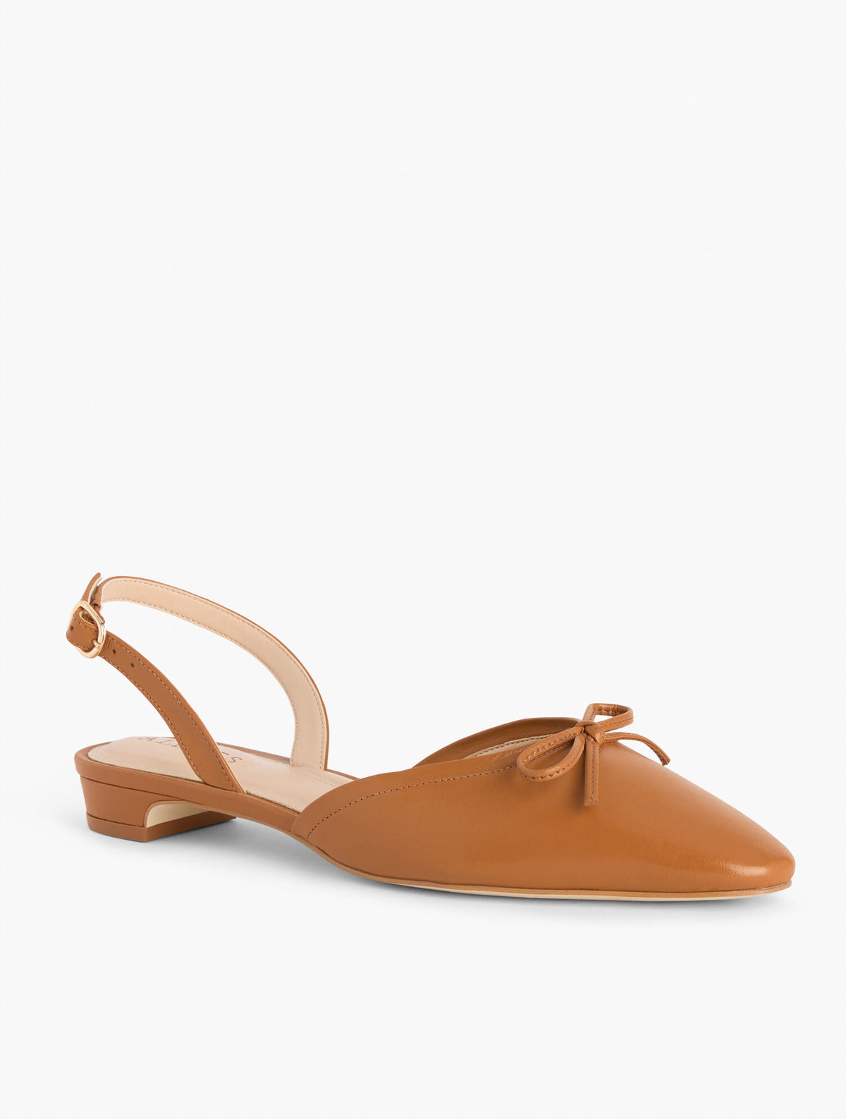 Talbots SHELBY NAPPA SLINGBACK FLATS