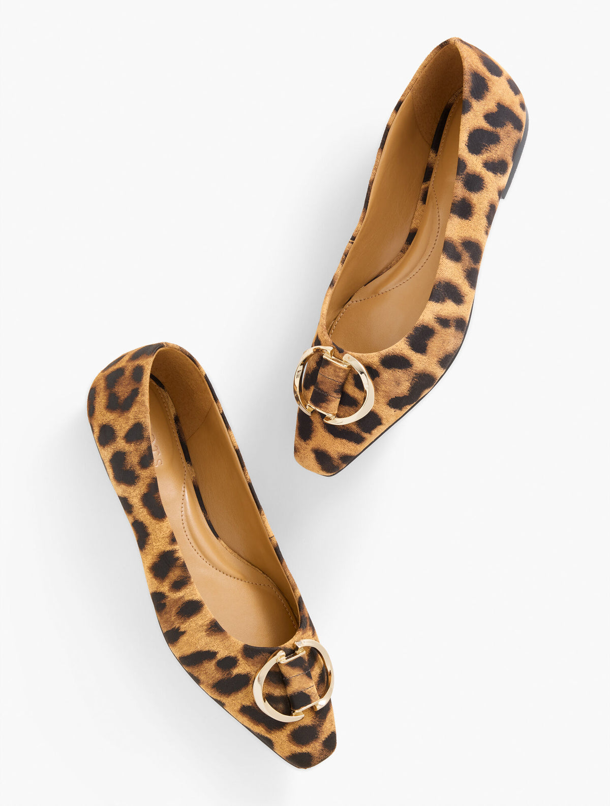 Talbots WHITLEY ORNAMENT SUEDE BALLET FLATS - PRINTED