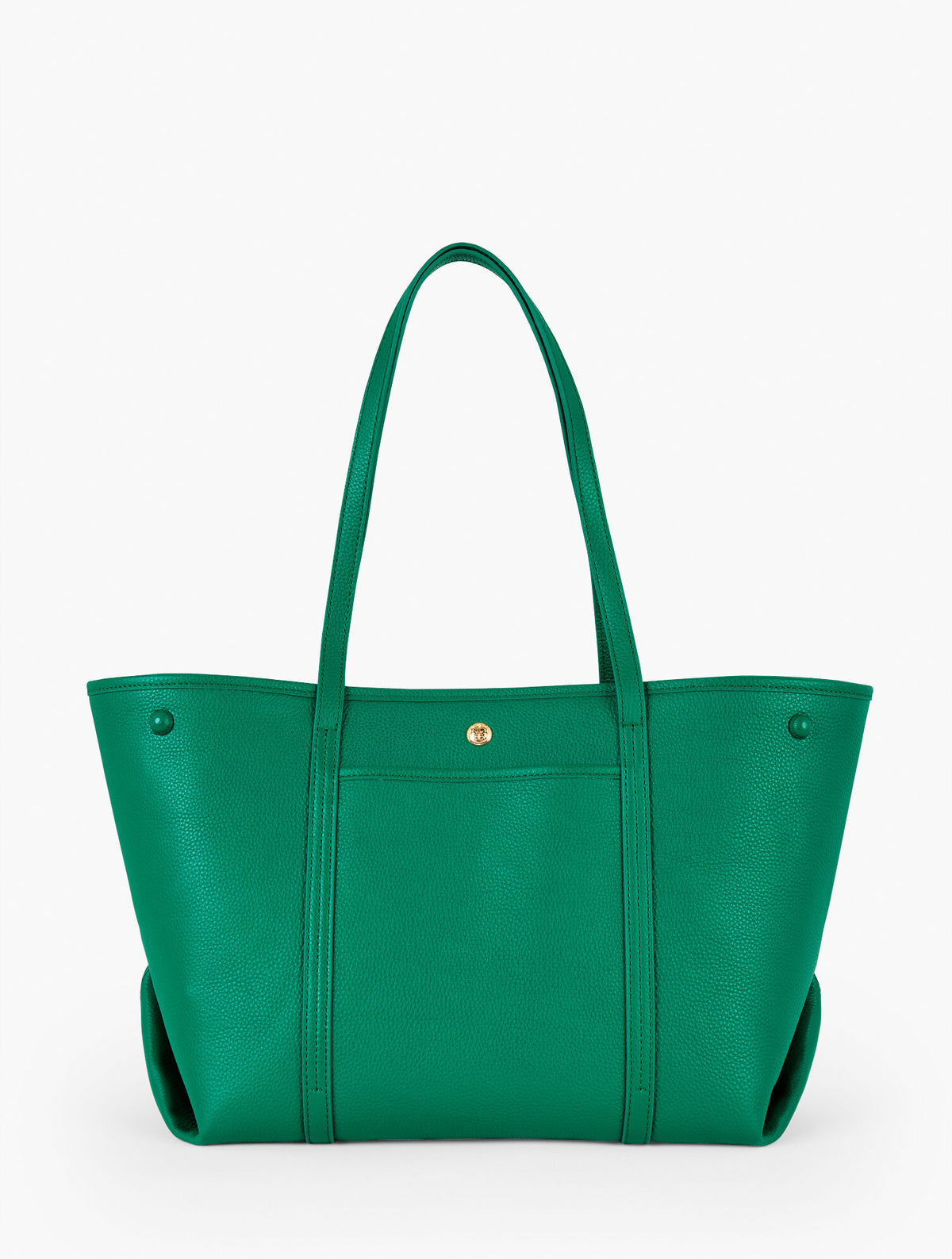 Talbots HARPER PEBBLE LEATHER TOTE