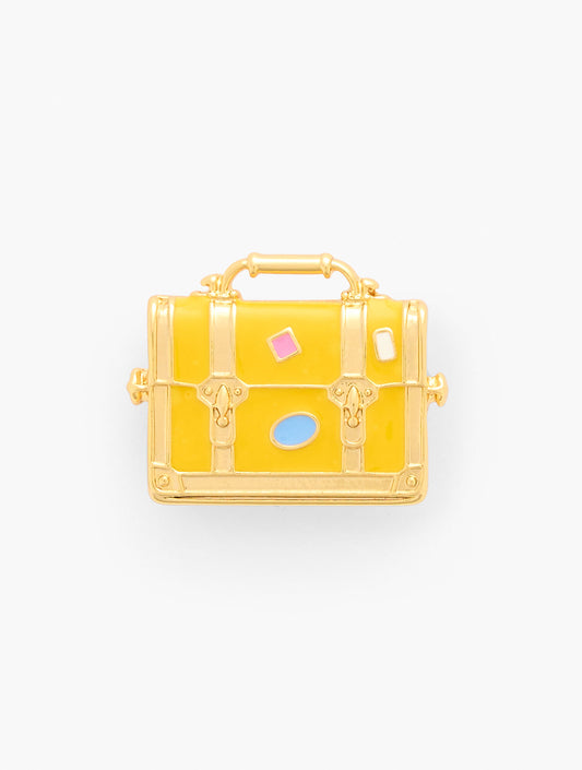 Talbots SUITCASE BROOCH