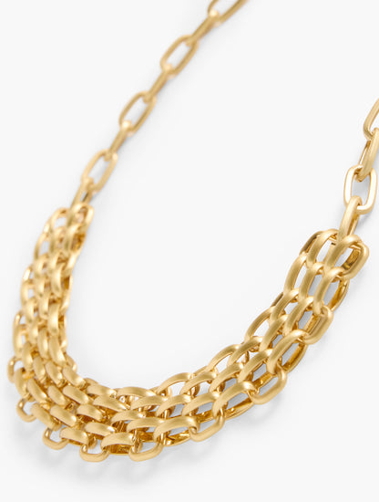 Talbots MIXED PANTHER CHAIN NECKLACE