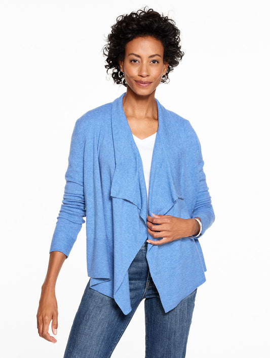 Talbots METALLIC THREADED FLYAWAY - HEATHER