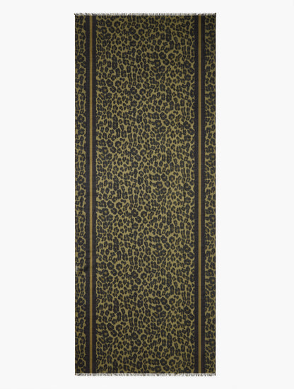 Talbots OPULENT OCELOT OBLONG SCARF