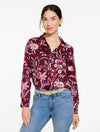 RICH BURGUNDY MULTI