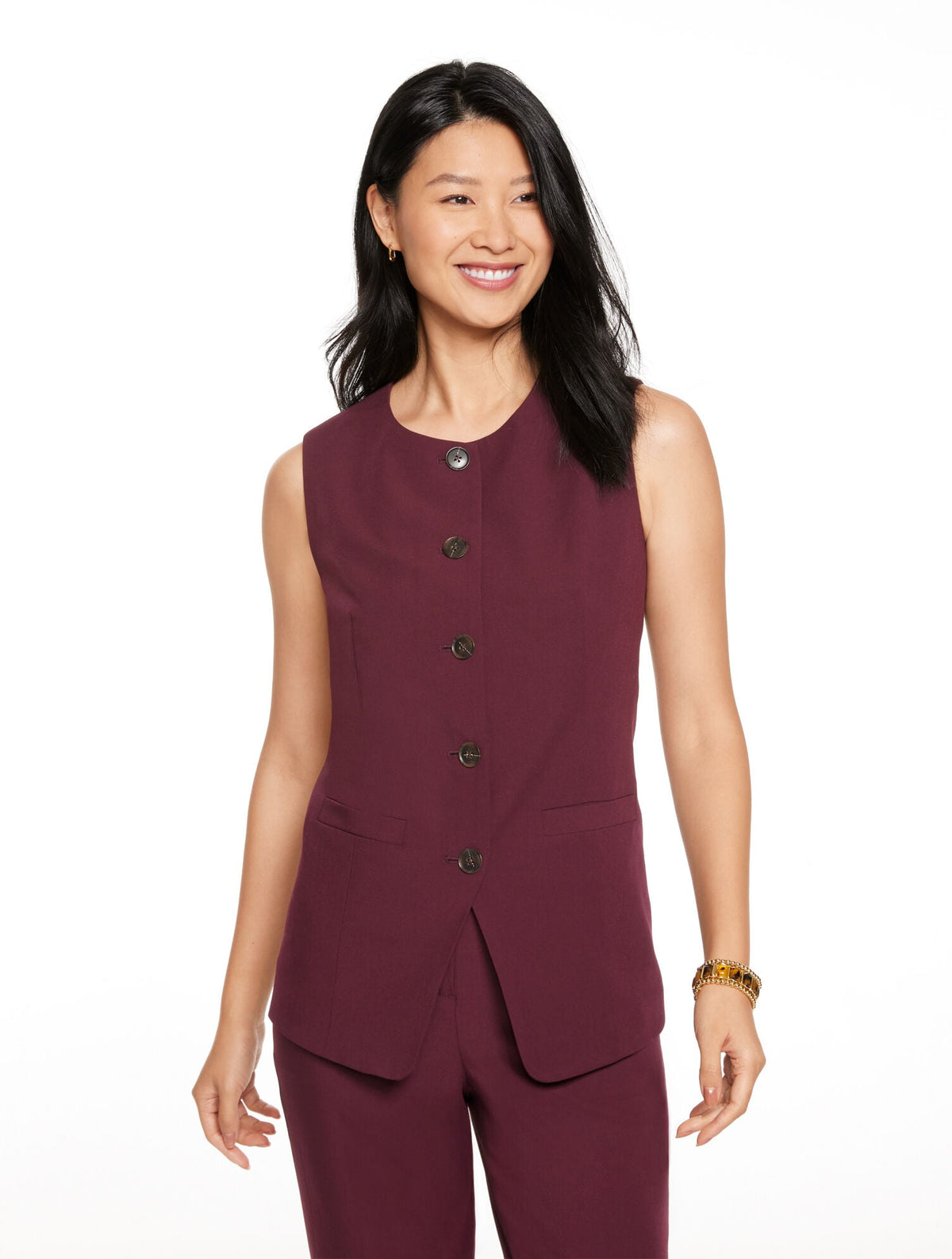 Talbots CITY TWILL VEST