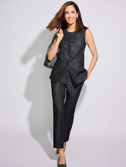 Talbots REFINED DENIM VEST