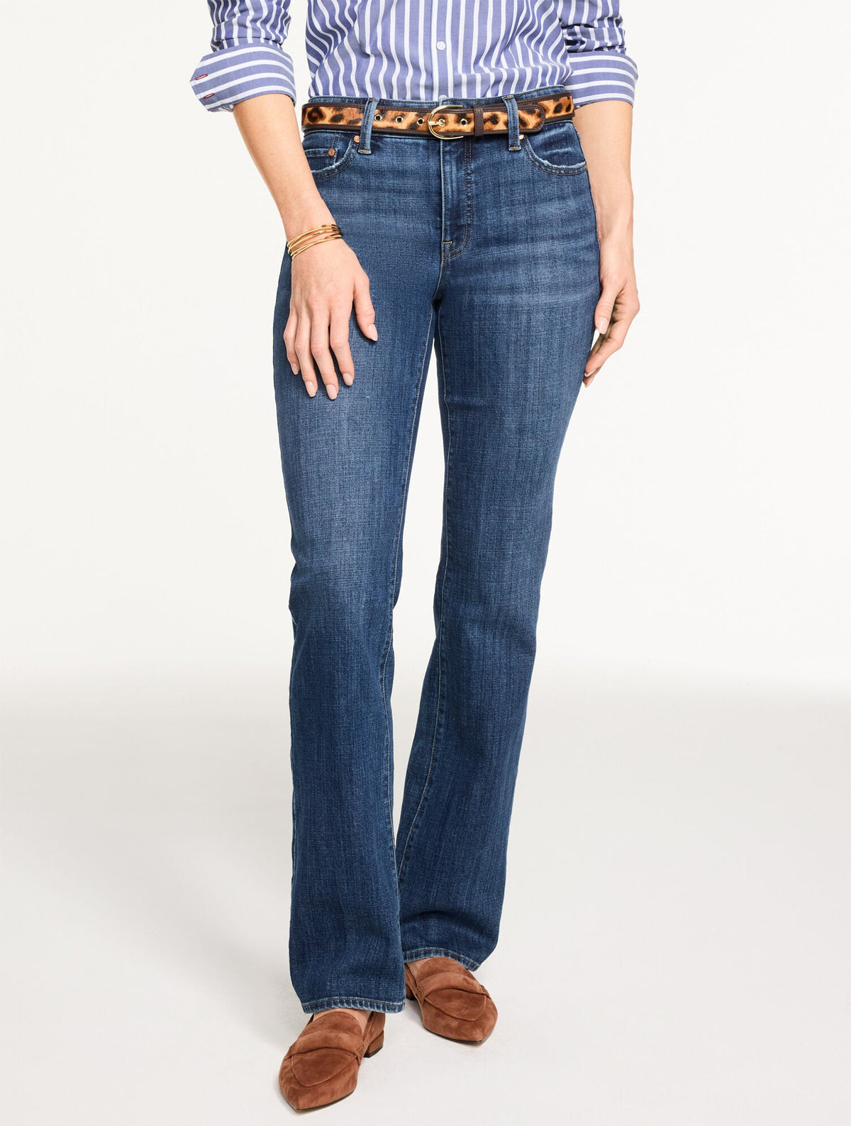 Talbots BARELY BOOT JEANS - EMMA WASH
