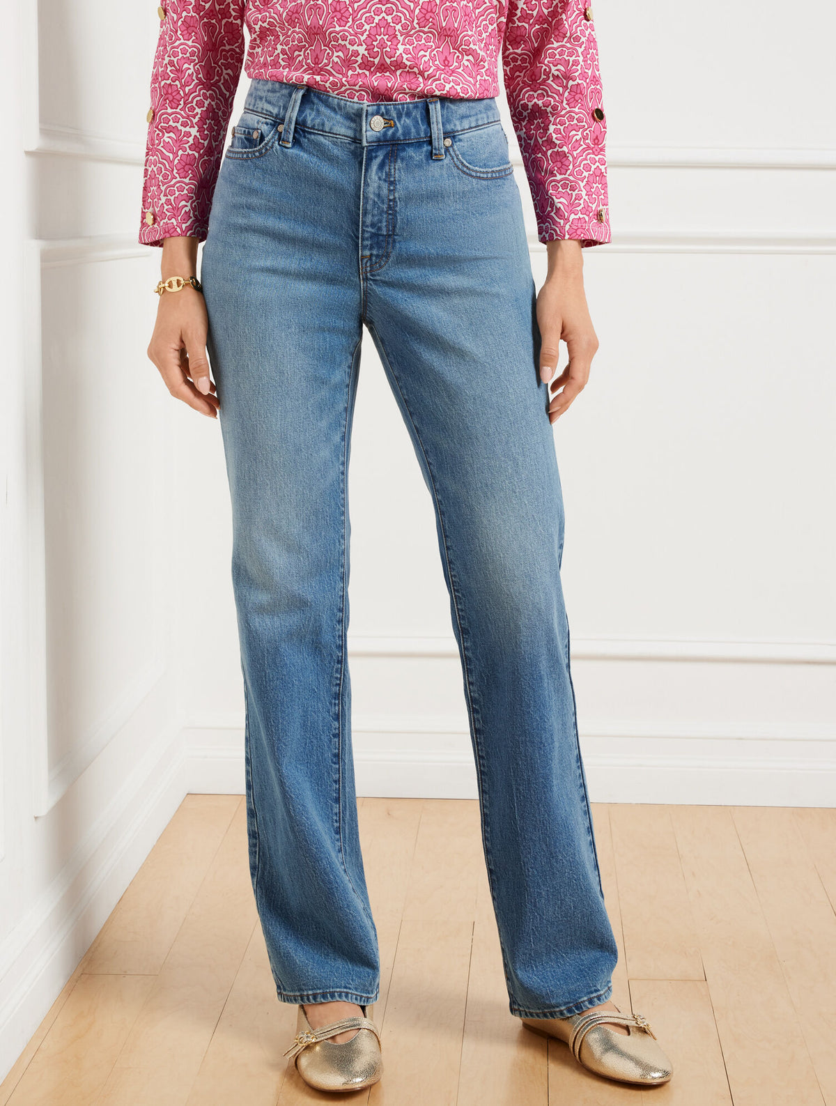 Talbots BARELY BOOT JEANS - SUTTON WASH