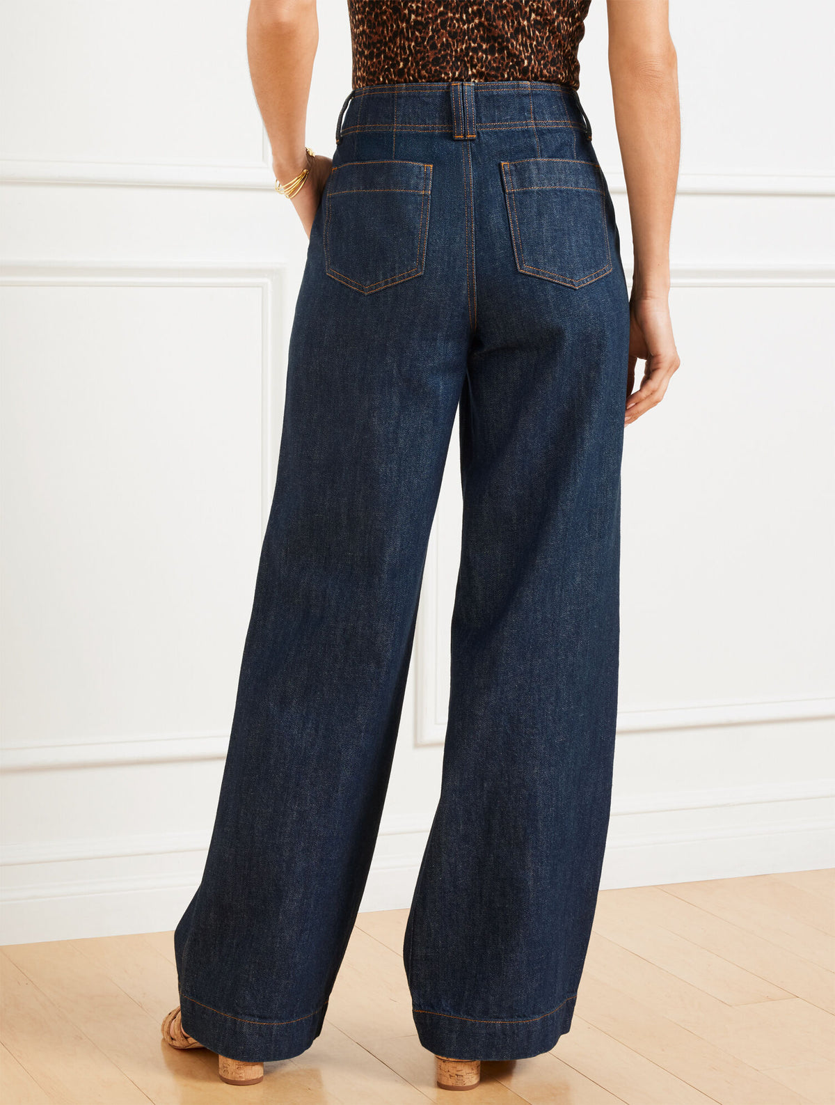 Talbots RELAXED TROUSER JEANS - CHARLOTTE WASH