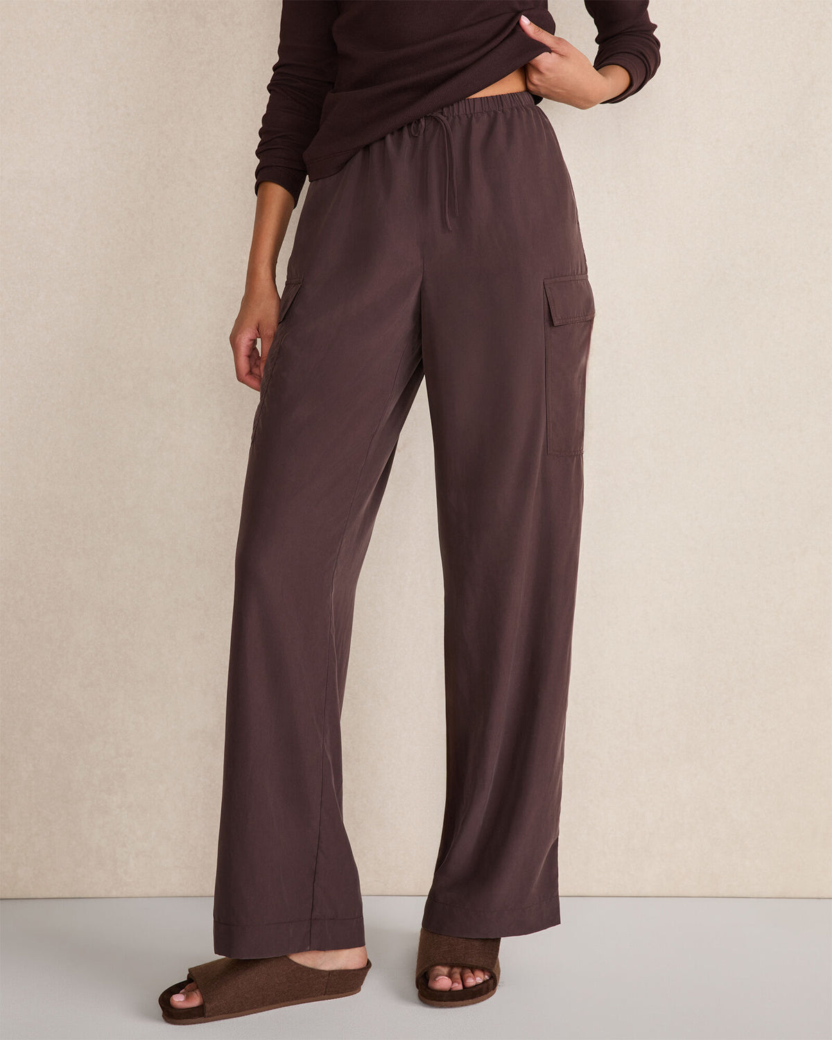 Talbots DRAPEY MODAL CARGO PANTS