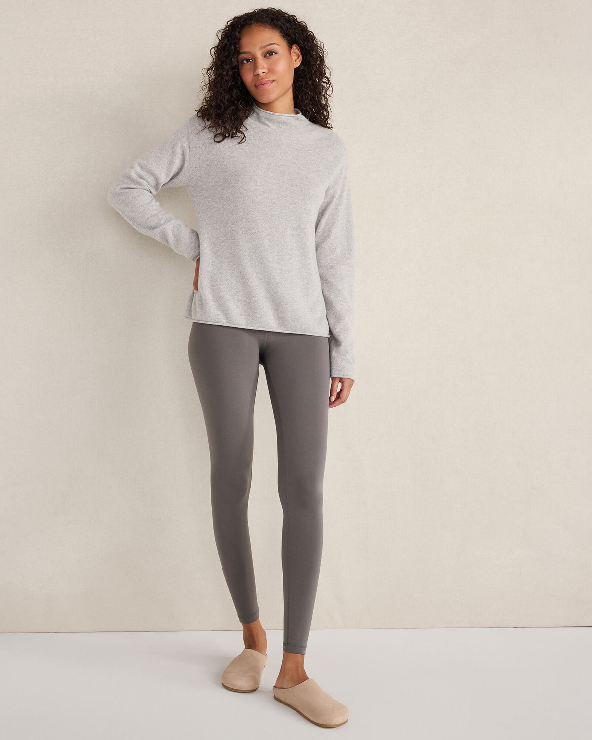 Talbots CASHMERE MOCKNECK SWEATER