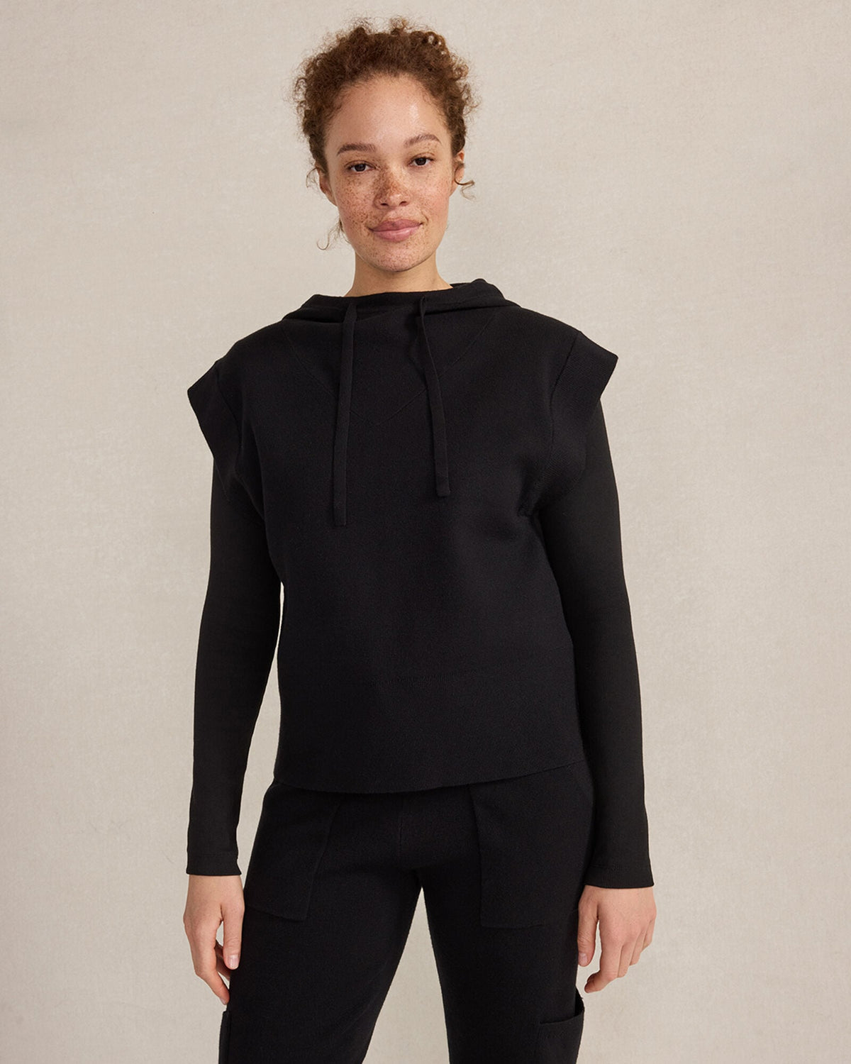 Talbots VISCOSE BLEND SLEEVELESS HOODIE