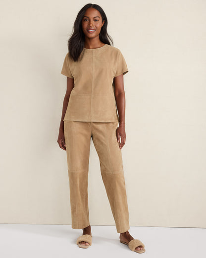 Talbots SUEDE TEE