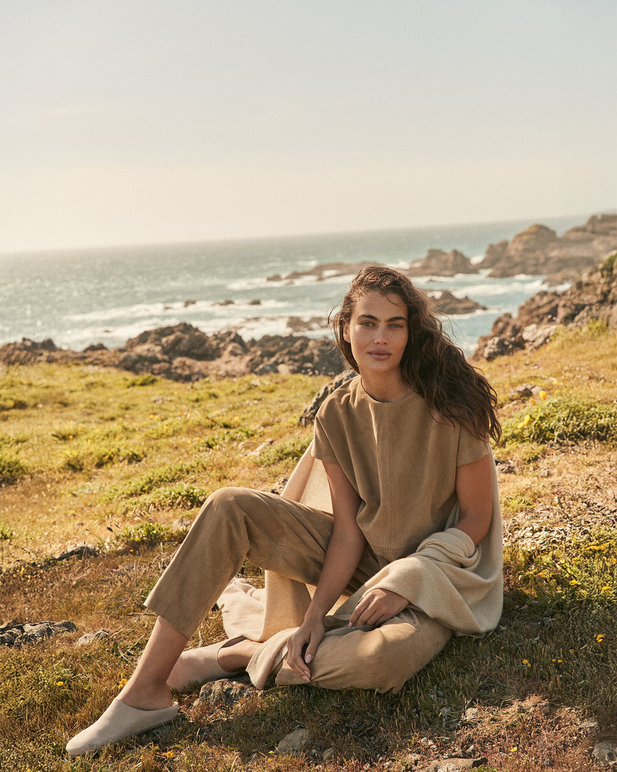 Talbots SUEDE TEE