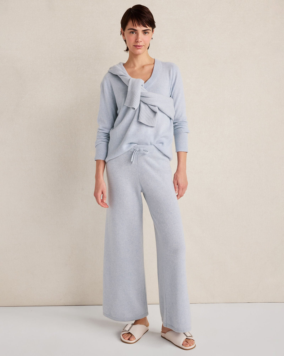 Talbots CASHMERE WIDE LEG PANTS