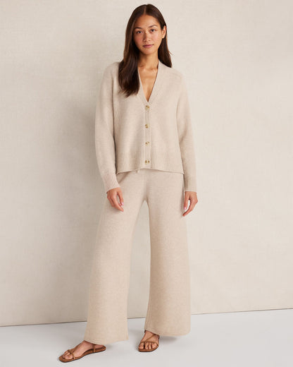 Talbots CASHMERE WIDE LEG PANTS
