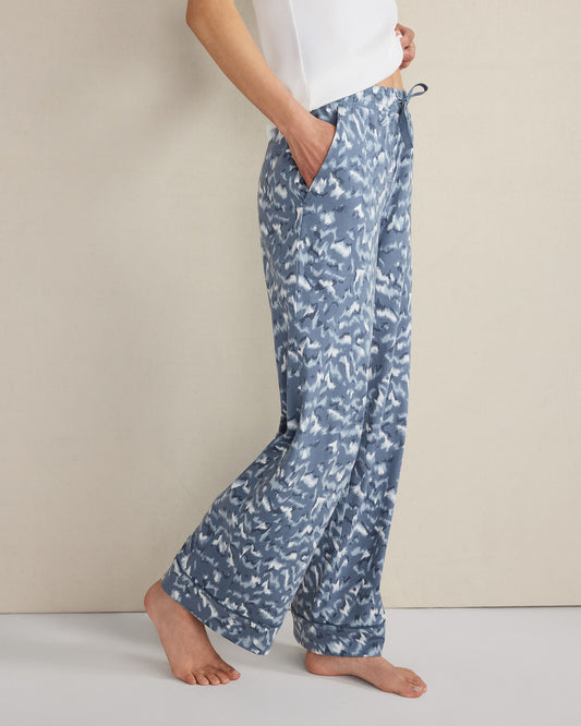 Talbots ORGANIC COTTON JERSEY WAVE PAJAMA PANTS