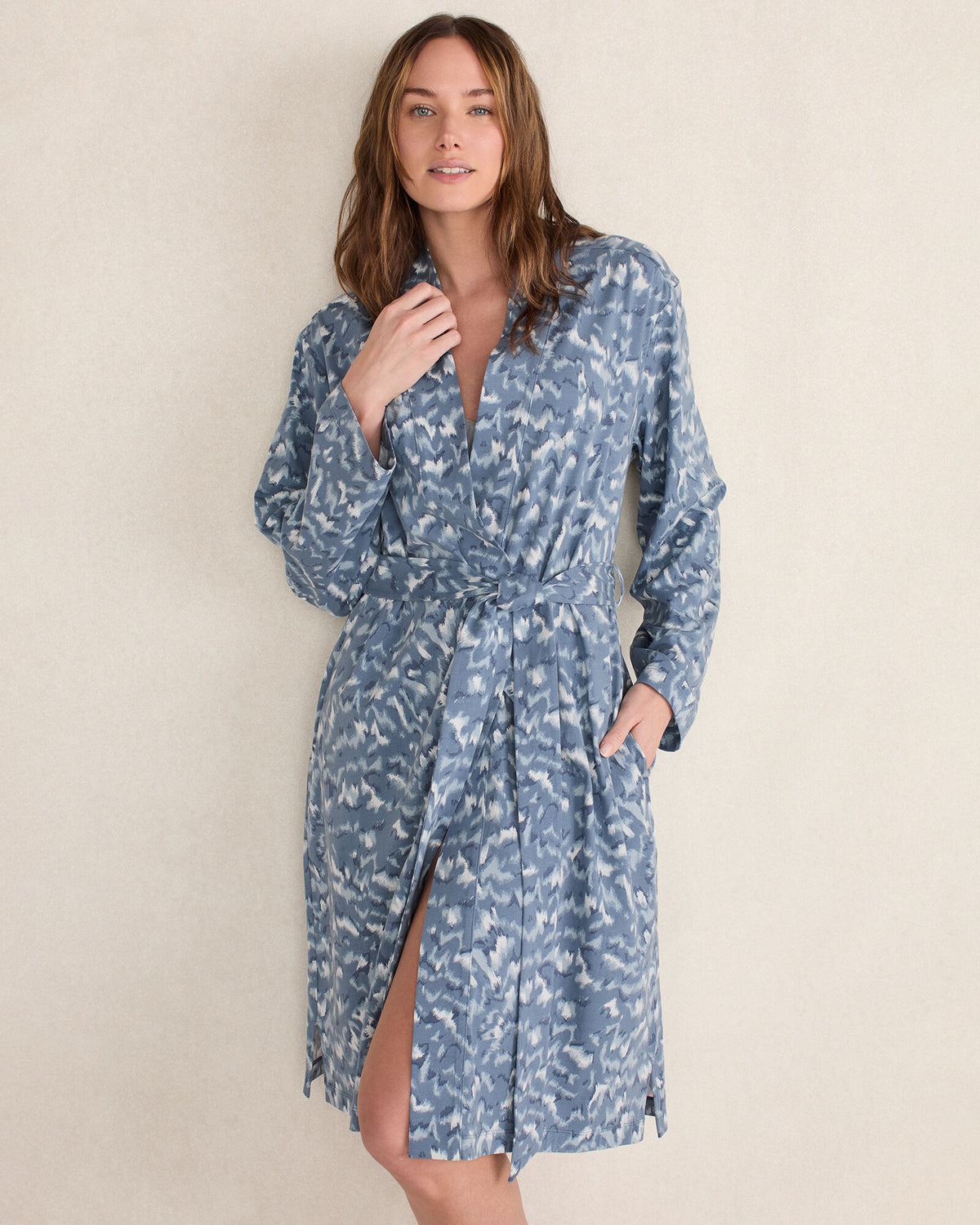 Talbots ORGANIC COTTON JERSEY WAVE ROBE