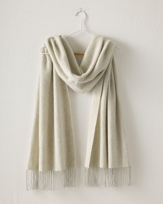 Talbots CASHMERE HERRINGBONE WOVEN SCARF