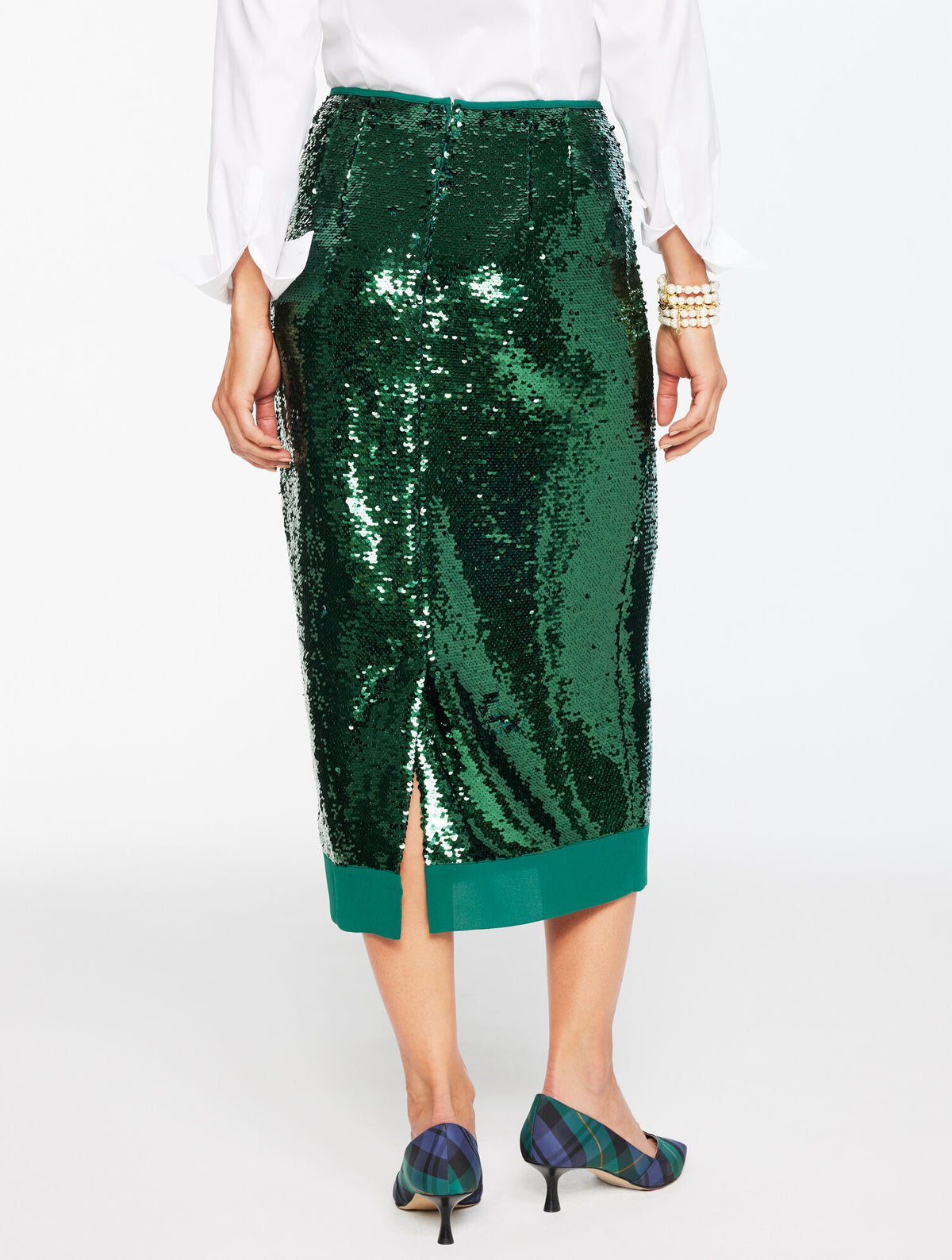Talbots SEQUIN PENCIL SKIRT