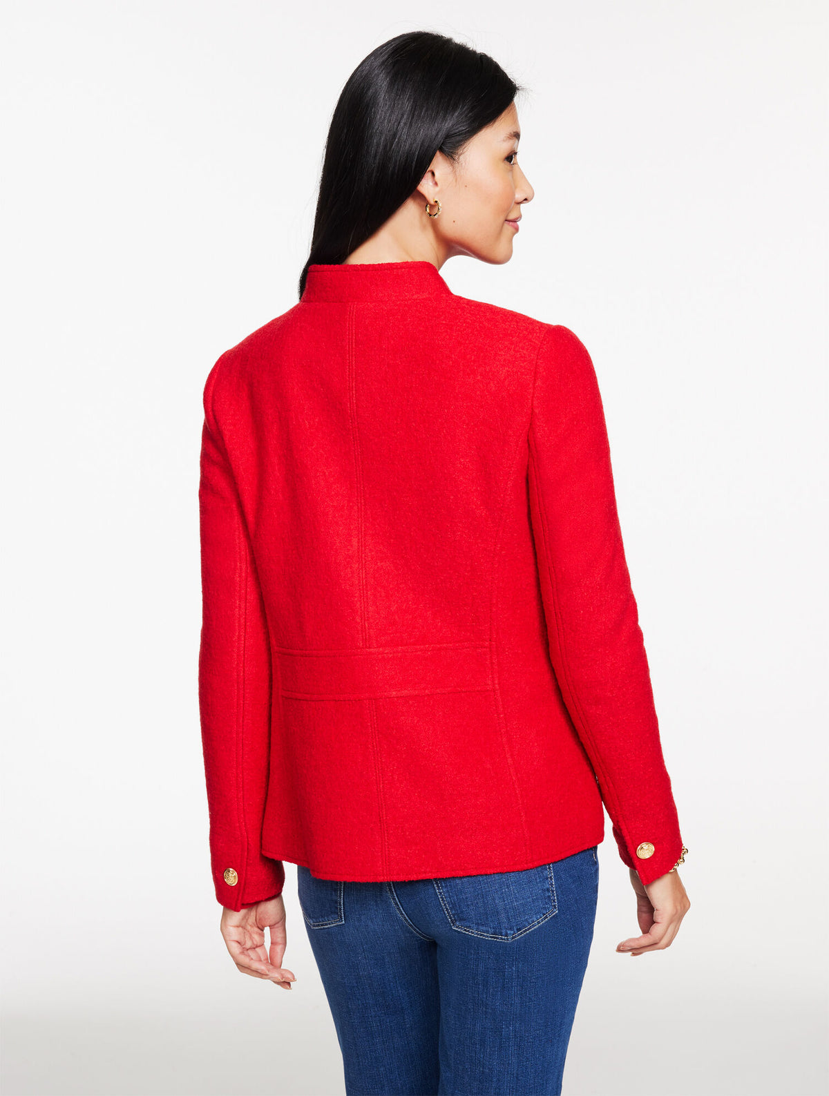 Talbots BERKSHIRE WOOL OFFICER JACKET