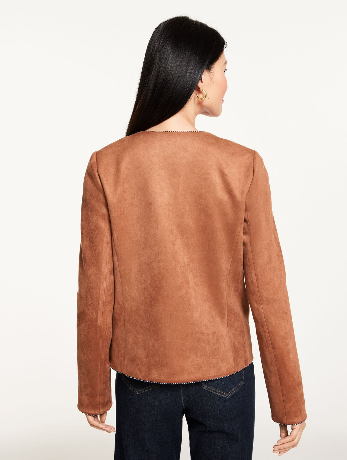 Talbots FAUX SUEDE JACKET