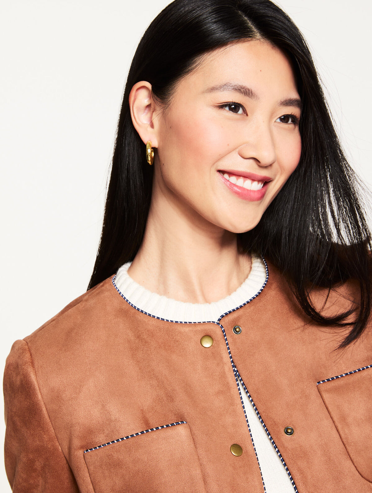 Talbots FAUX SUEDE JACKET