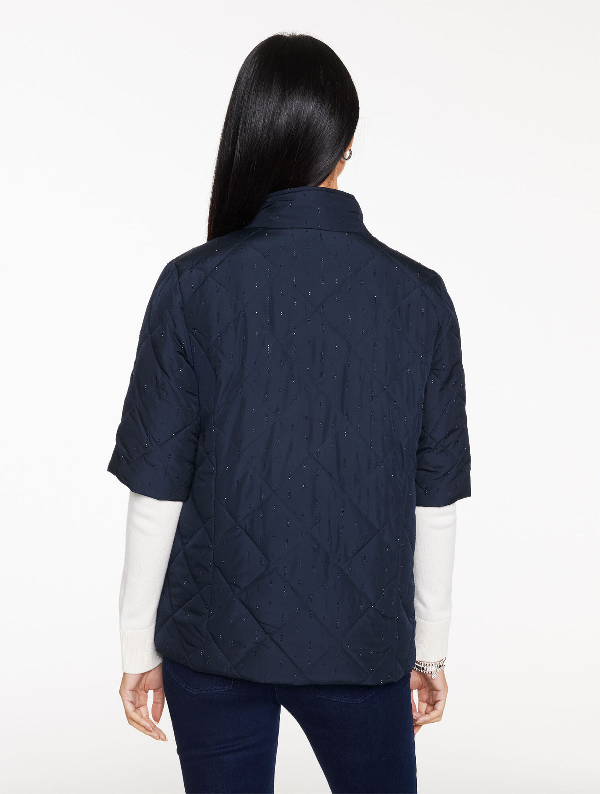 Talbots STUDDED PUFFER JACKET
