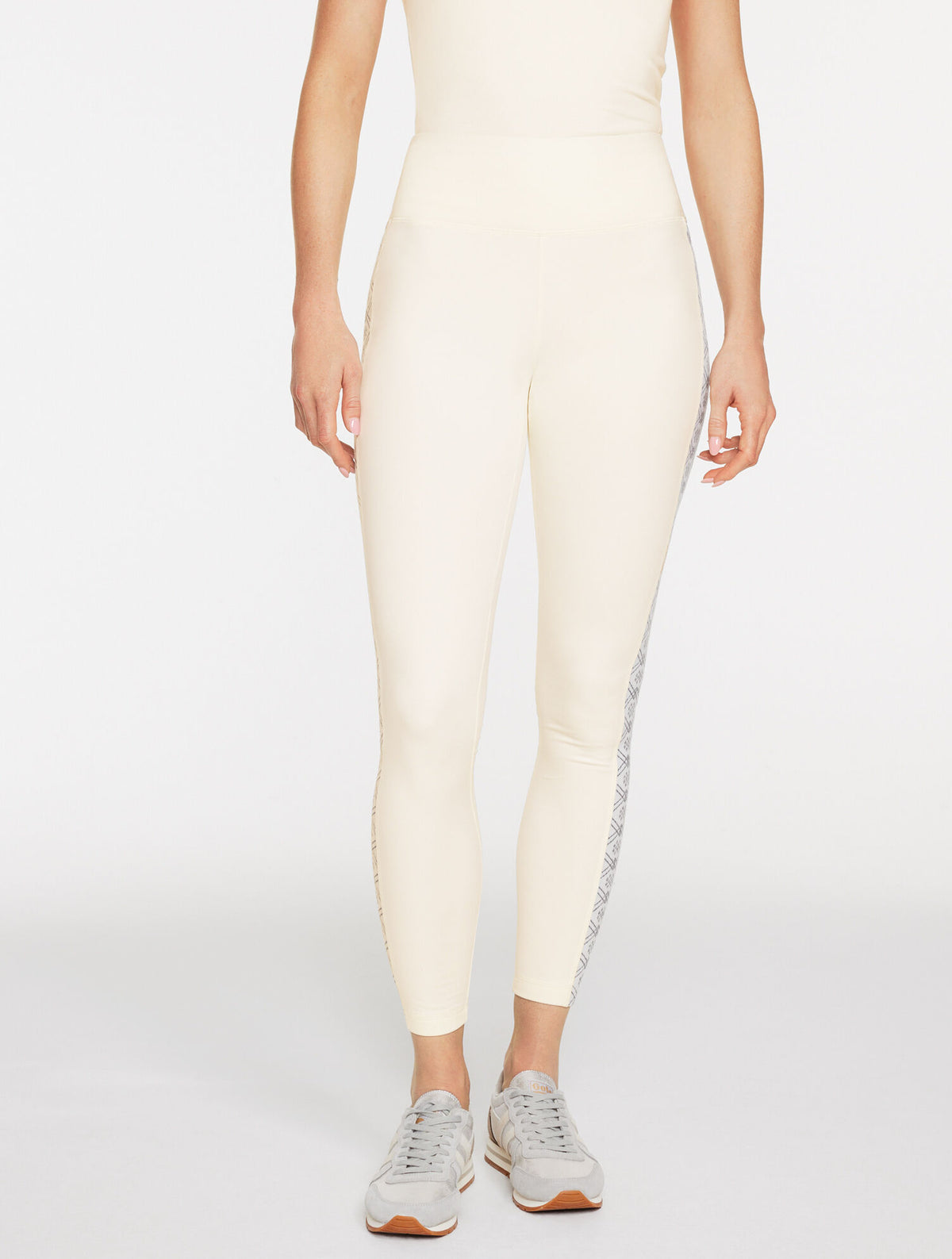 Talbots FLEECEBACK LEGGINGS - ALPINE JACQUARD