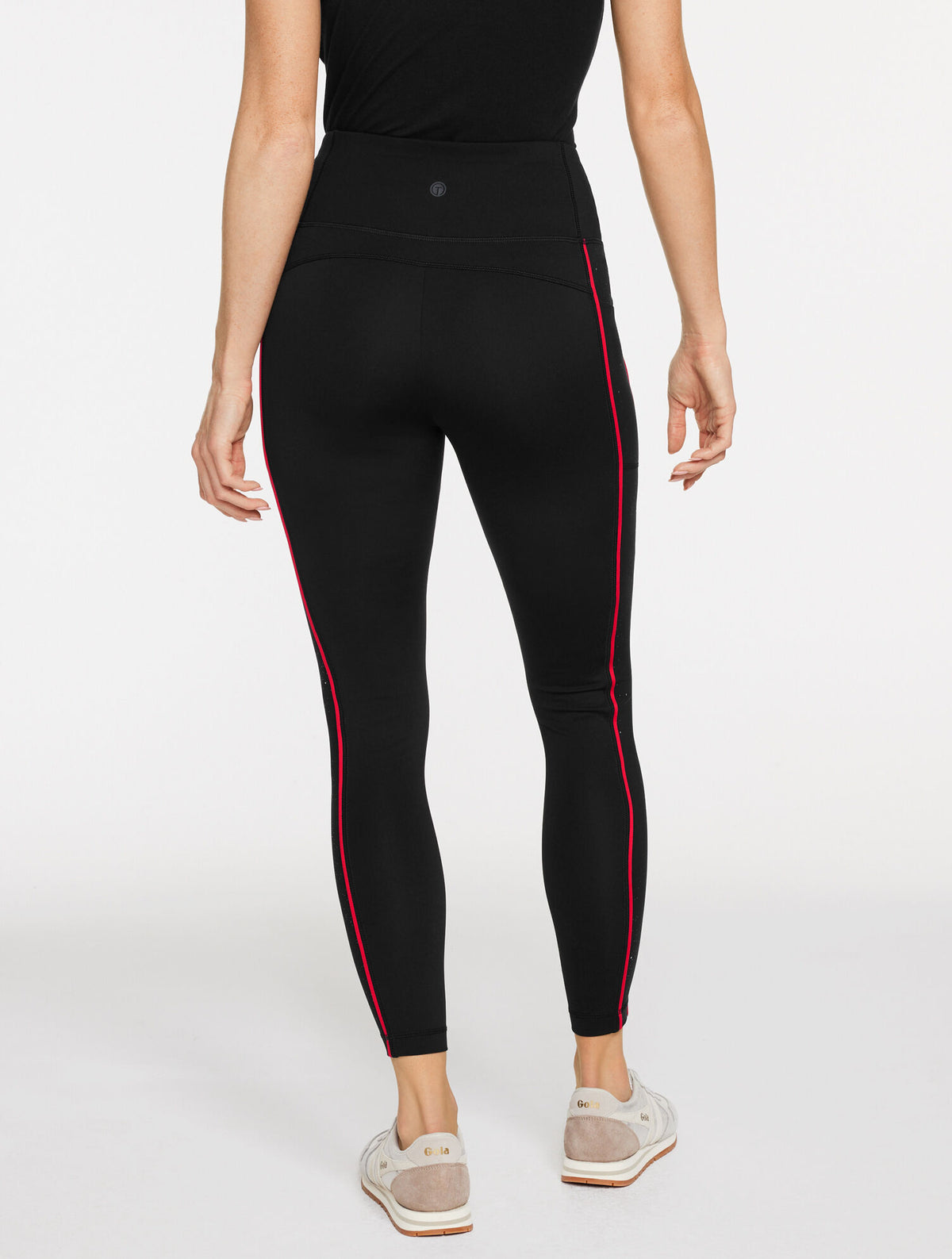 Talbots LUXE FLEECEBACK LEGGINGS - GLEAMING DOTS