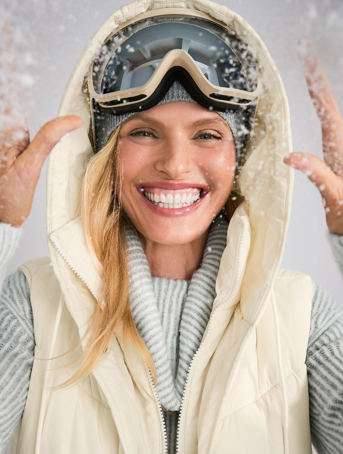 Talbots HOODED PUFFER VEST