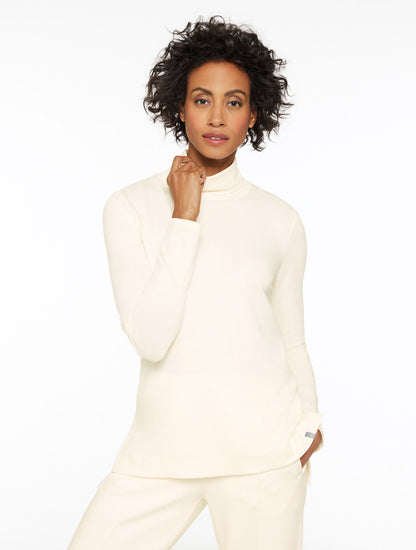 Talbots SUPERSOFT JERSEY TURTLENECK TEE - CONTRAST