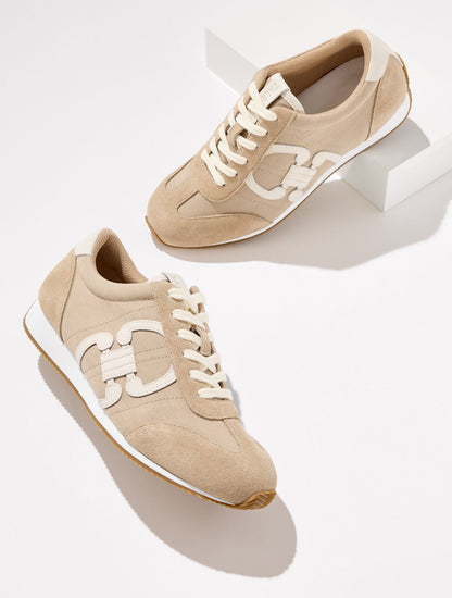 Talbots ALEX STATUS HERRINGBONE SUEDE SNEAKERS