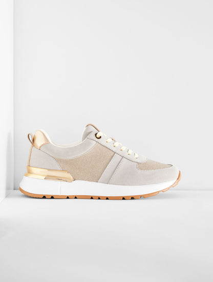 Talbots DARBY SUEDE METALLIC SNEAKERS
