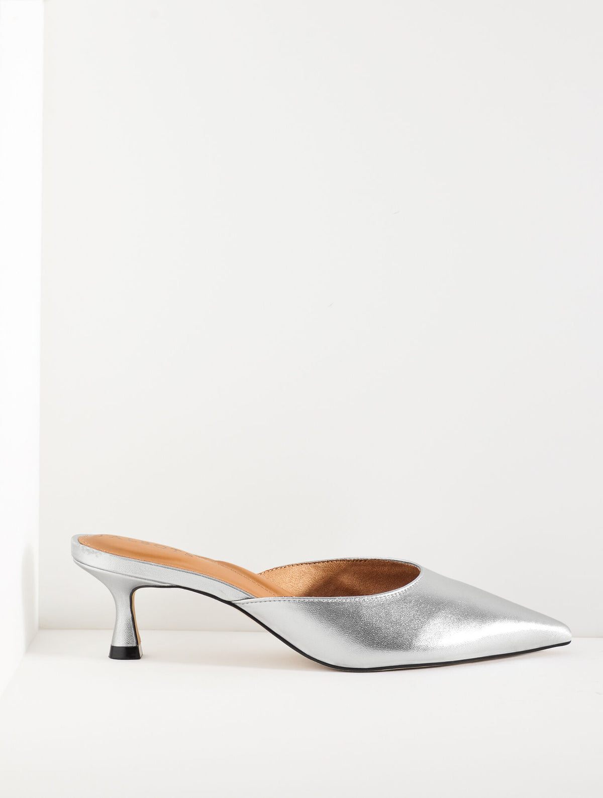 Talbots EMBER NAPPA MULES - METALLIC