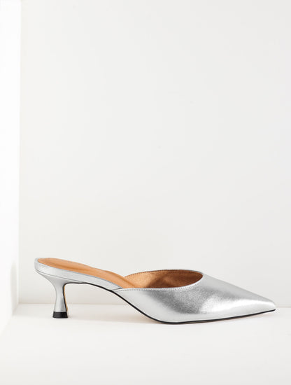 Talbots EMBER NAPPA MULES - METALLIC