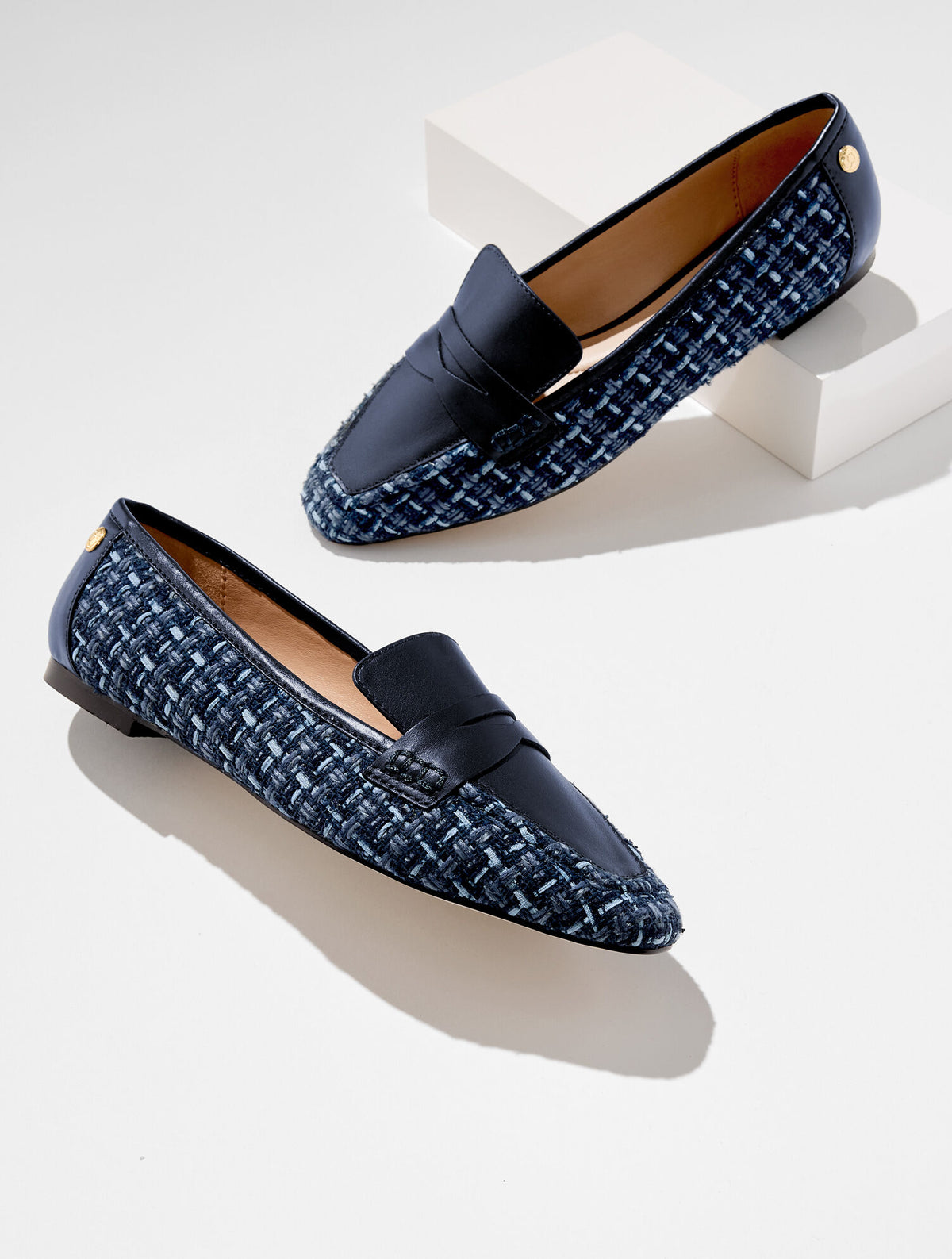 Talbots ERIN LOAFERS - OCEAN TWEED